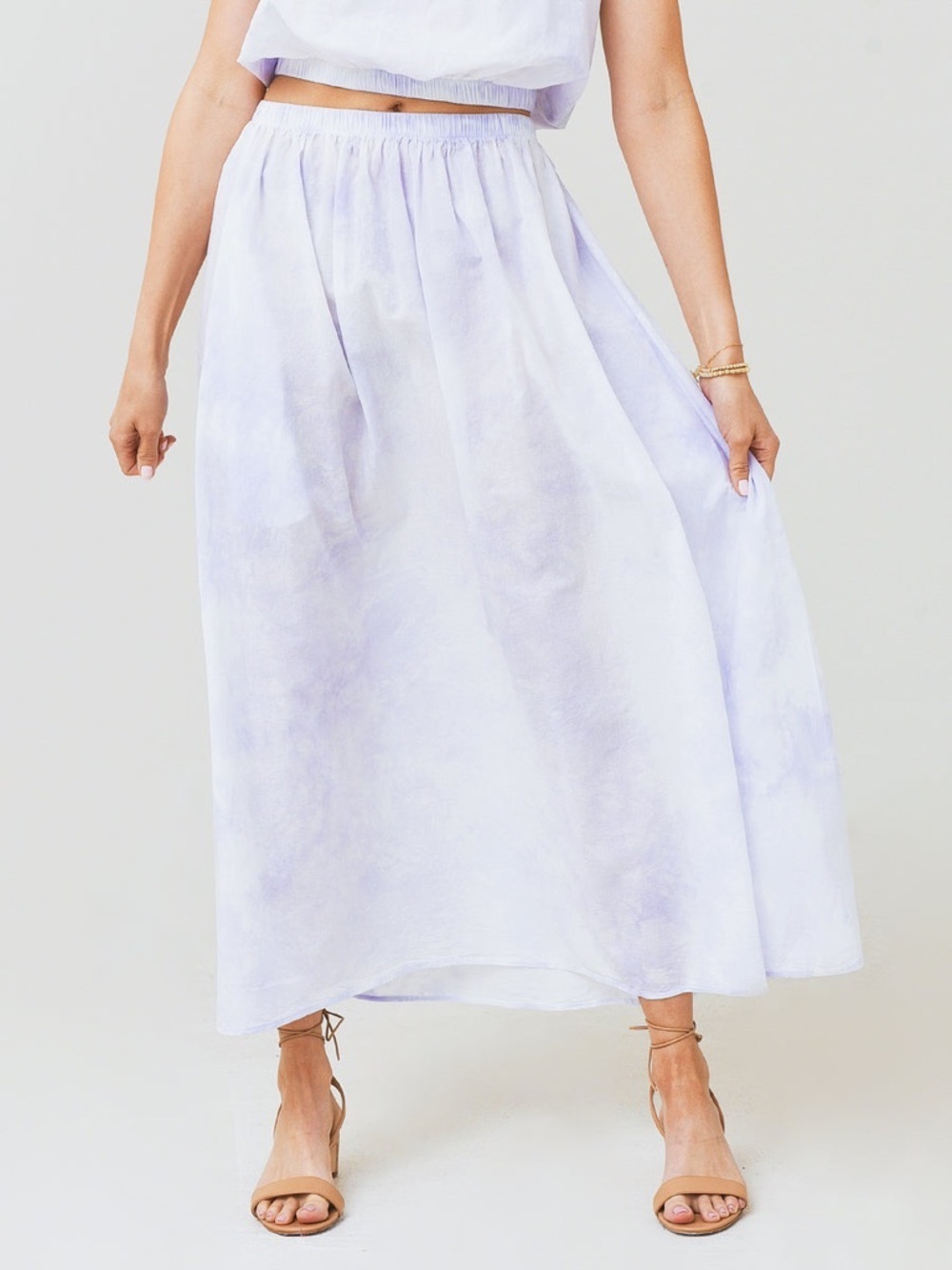 stark x Women's Tie-Dye Long Skirt